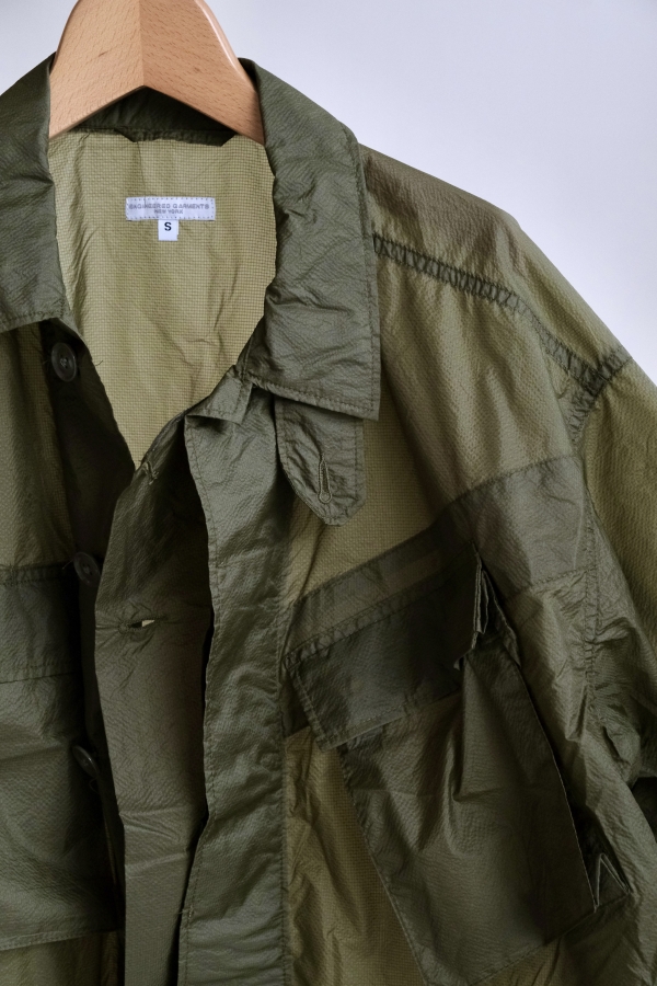 美品 ENGINEEREDGARMENTS 20AW BDU JACKET 茶色 美品 ENGINEEREDGARMENTS 20AW BDU JACKET 茶色