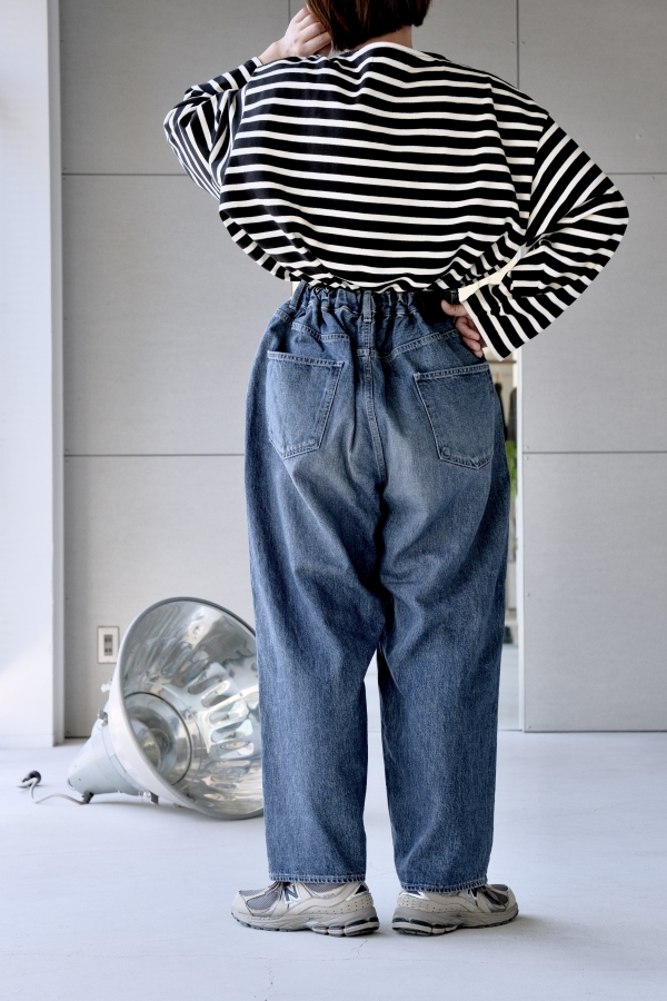 24年モデル　asawa denim Summer Outfits with Blue Jeans and White Jeans | Japan Blue