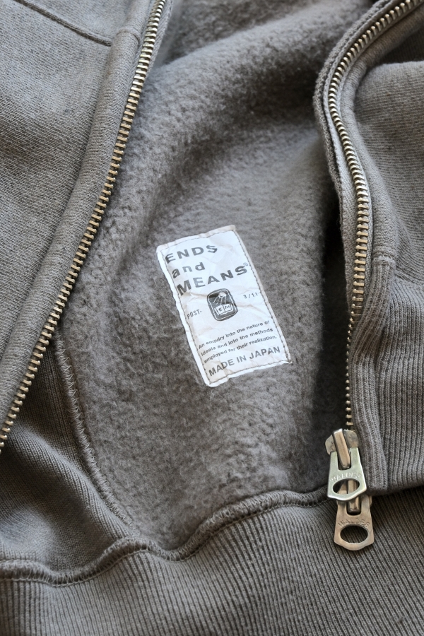 ENDSandMEANS sweat shirt スウェット 2024f/w:ends & means | NIAGARA HOUSE