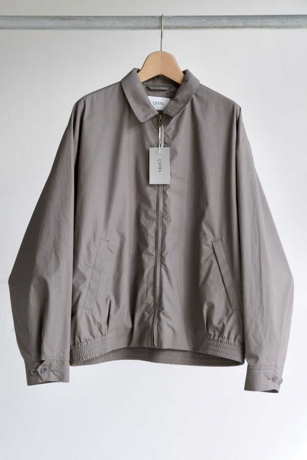 ジャケット・アウター CIOTA Zip up Jacket Typewriter Cloth 5 2025s/s:ciota | NIAGARA HOUSE