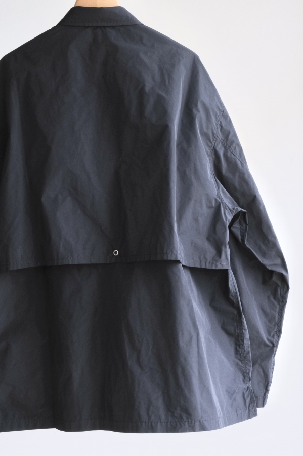 ENDS and MEANS／25SS・新作シャツジャケット（ネイビー） ENDS and