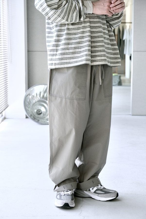 Easy Baker Pants / ENDS AND MEANS - グレー 2025s/s:ends and means