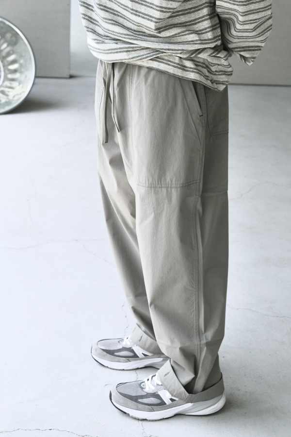 ENDS and MEANS エンズアンドミーンズ イージーパンツ M セージ 2025s/s:ends and means | NIAGARA HOUSE
