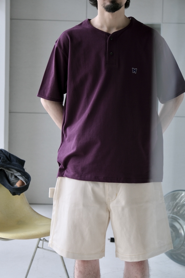 【NEEDLES】ニードルズHenry Neck Tee2025 春夏 NEEDLES】ニードルズHenry Neck Tee2025 春夏 - メルカリ