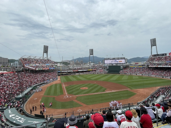 カープvs巨人 今シーズン初観戦はスカイシート | BigFoot Naganoのスポ