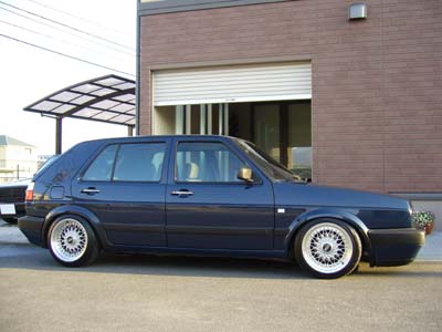 kw 車高調ゴルフmk2