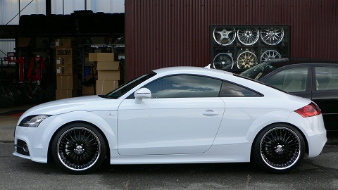 AUDI TT S-LINE ホイール＆ダウンサス装着～♪ | カラコンブログ！