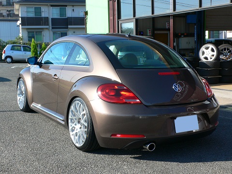 VW ザビートル タイヤホイール＆車高調＆パーツ取付～♪ - 20150916_1544658.jpg