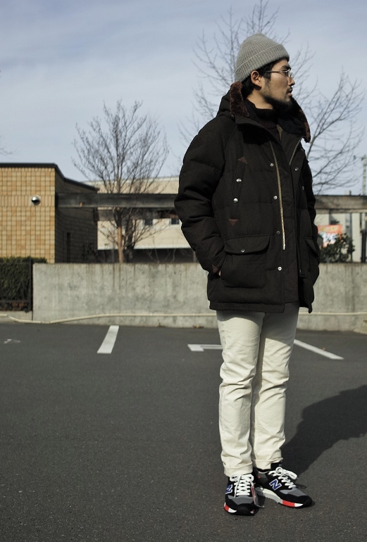 『GAIJIN MADE』MELTON DOWN N3B JACKET. | DEELIGHT CALTRAIN NEW ARRIVAL