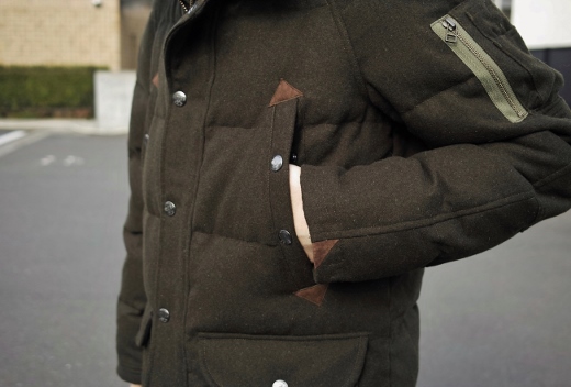 『GAIJIN MADE』MELTON DOWN N3B JACKET. | DEELIGHT CALTRAIN NEW ARRIVAL