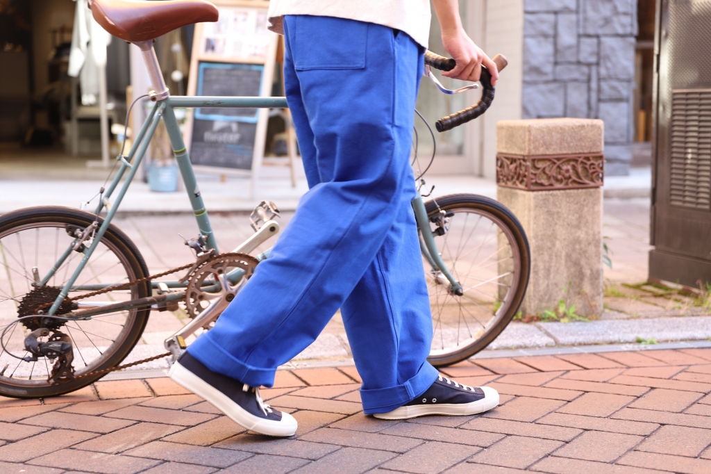 HATSKI　Moleskin Work Pants 　ブルー HATSKI】Moleskin Work Pants | theater(シアター)
