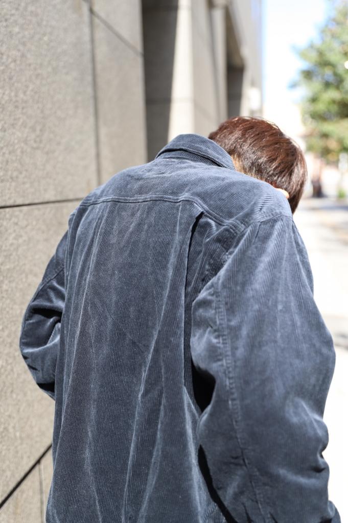 HATSKI】Corduroy Jacket / 明日27日は八十珈琲 / 絶対泣きたく