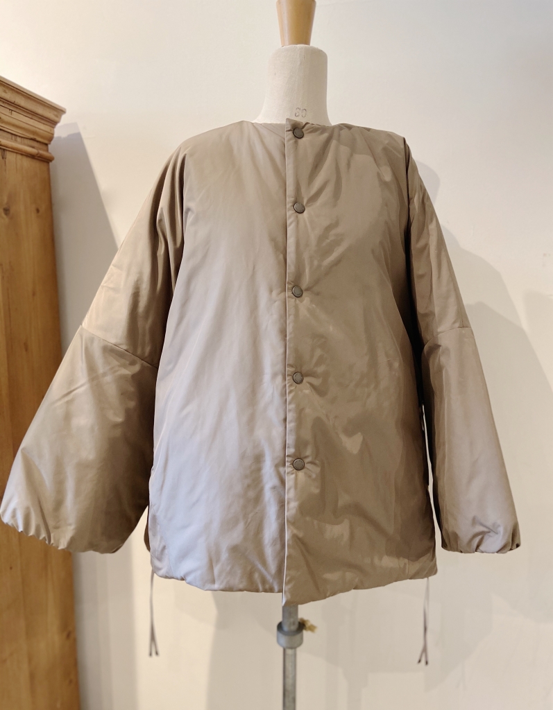 20AW HYKE ハイク COLLARLESS BIG JACKET サイズ1 rsuganesha.com