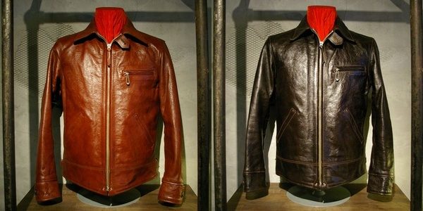 レインボーカントリー × マッシュ マンズ ホースハイド ライダース 