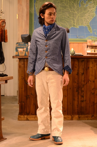 MISTER FREEDOM】 6.5oz BAJA DENIM HACENDADO SACK COAT