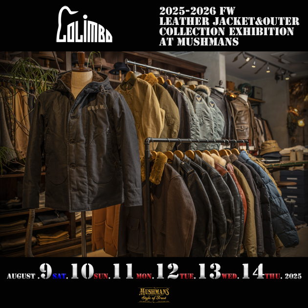 明日よりスタートです！！COLIMBO 2025-26FW Colection