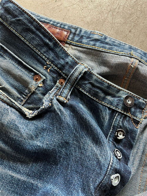 穿き込み報告 SGF501 WORKERS XX 7 | SGF BY DENIMSMITH
