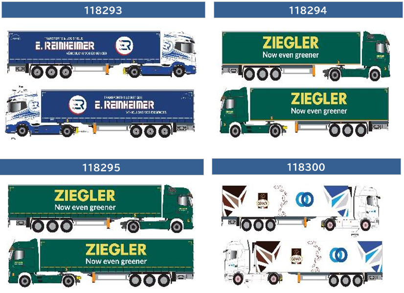 予約 118301 ELIGOR 1/43 スカニア 770 S V8 セミ 冷蔵 STEF STARWELL