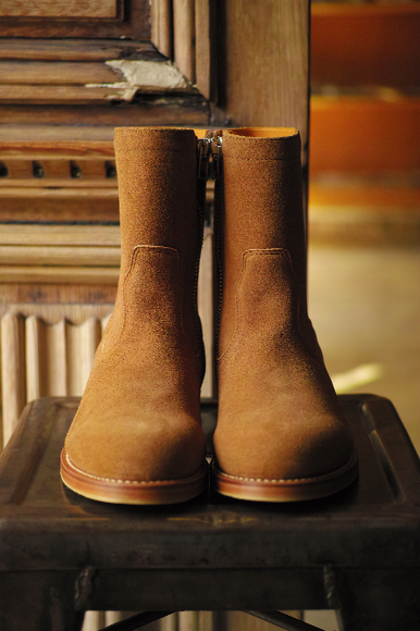 UNUSED サイドジップ ブーツ