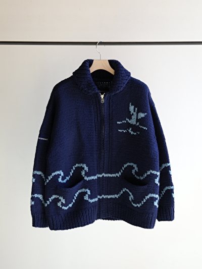 トップス 2025 2nd CACHALOT COWICHAN SWEATER CACHALOT COWICHAN SWEATER – DESCENDANT