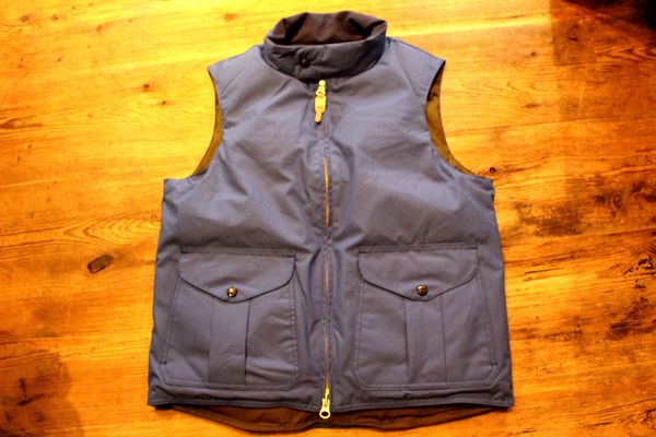 MANIFATTURA CECCARELLI ダウンベスト MANIFATTURA CECCARELLI GOOSE DOWN VEST | INDIGO BLUE