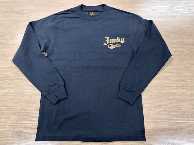 明日発売開始!!大好評のオリジナルロンT!! | JUNKY CLASSICS 明日発売開始!!大好評のオリジナルロンT!! | JUNKY CLASSICS