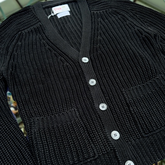 JUNKY CLASSICS×CORGI KNIT WEAR 8PLY LINEN V CARDIGANの話