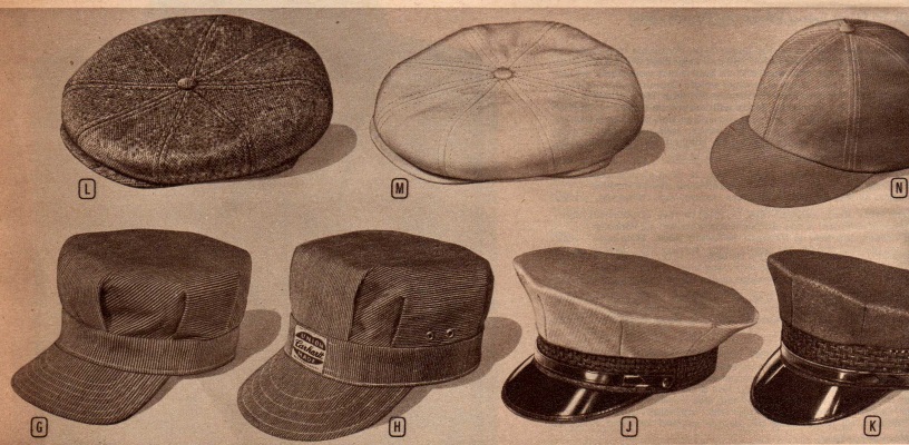 いつものスタイルが上品に！！ダッパーズのレザーワークキャップ