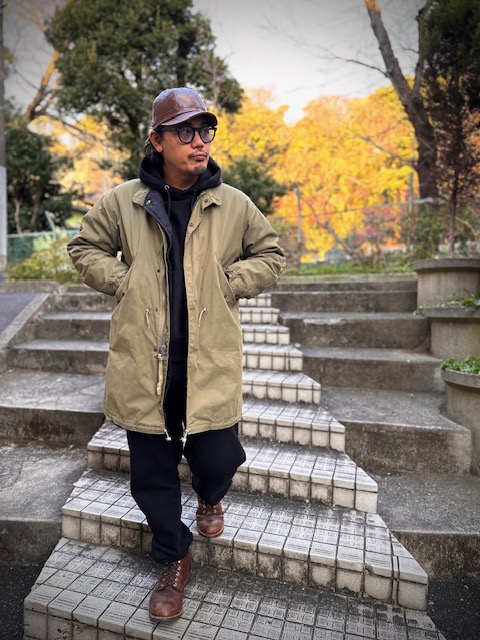 いつものスタイルが上品に！！ダッパーズのレザーワークキャップ