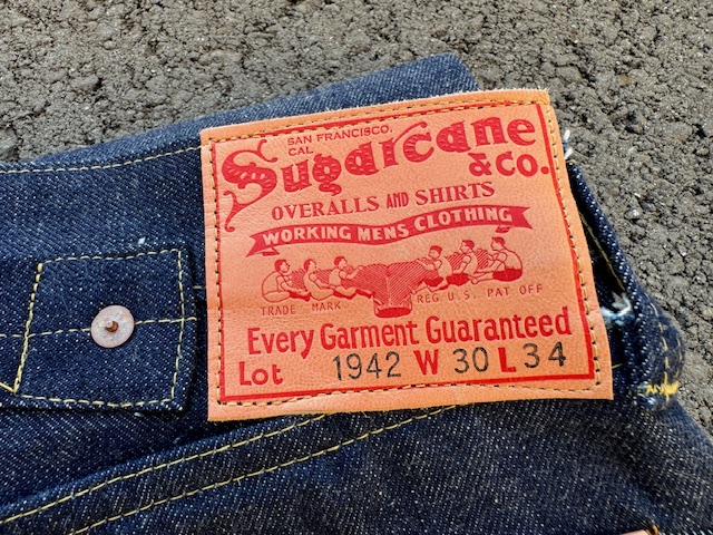 JUNKY SPECIAL別注 “1942 MODEL”OLIVE COLOR 14.25oz. BLUE DENIM