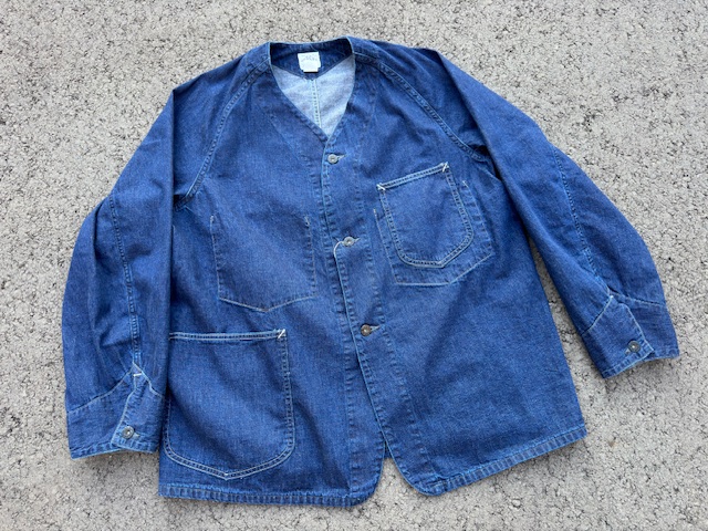 POSTOVERALLS #3124DV-8DI POST 45 DV （8oz. Denim indigo deep wash