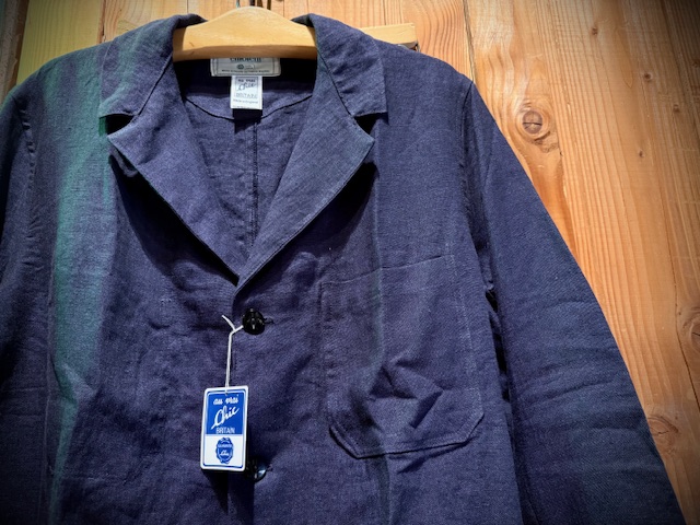 最上級のアイリッシュリネンを使ったワークジャケット！！ | JUNKY