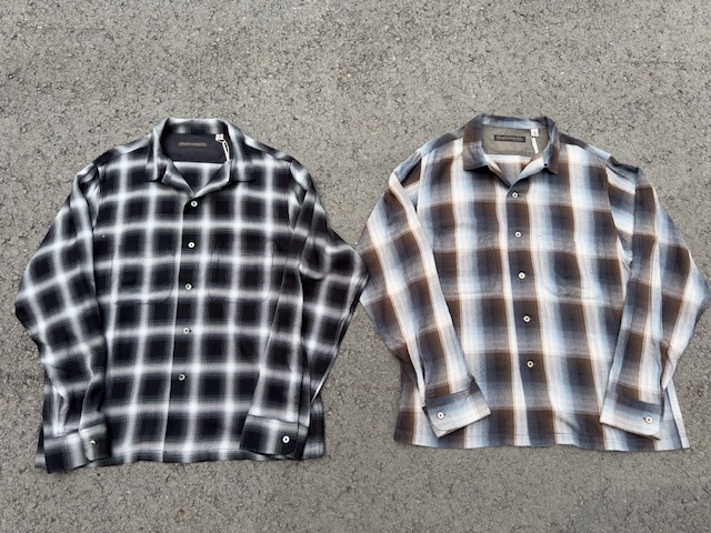 FULLCOUNT 4092 Rayon Check Open Collar Shirtの話 | JUNKY CLASSICS