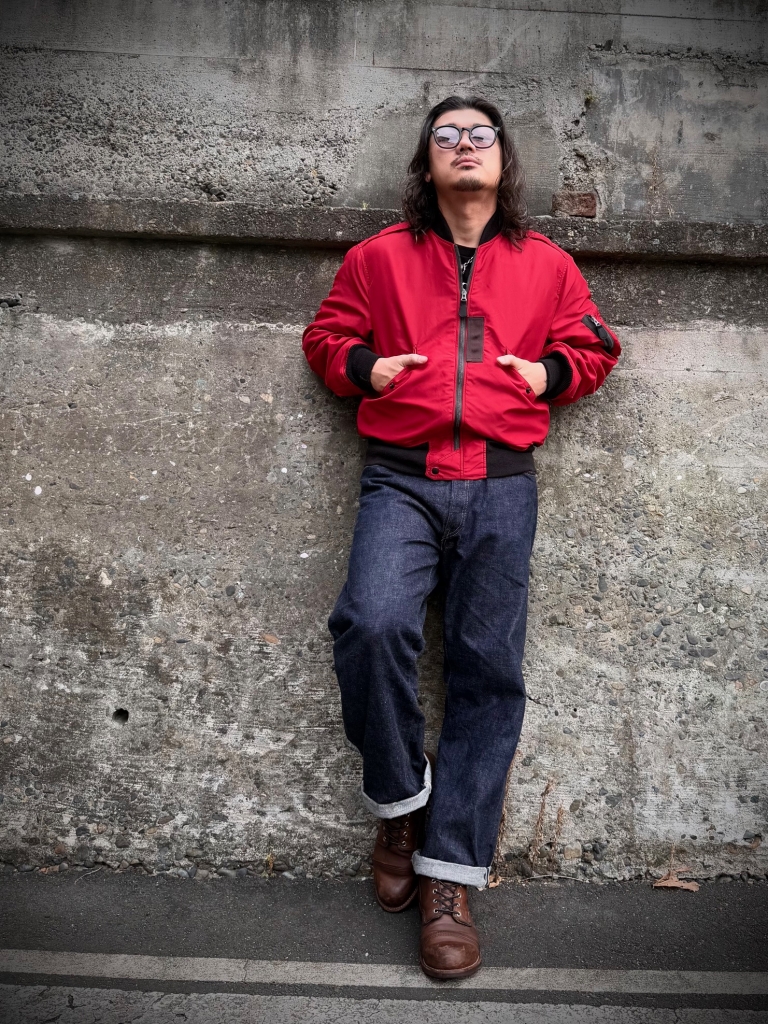 バズリクソンズ　B-15C　赤リブ　レッドリブ　20周年記念　フライトジャケット バズリクソンズ B-15C 赤リブ レッドリブ 20周年記念 フライト