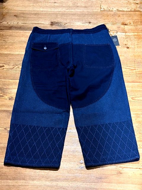 MEN | POTER CLASSIC KENDO SHORTS BLACK 4 刺し子 BRAND | WEAR