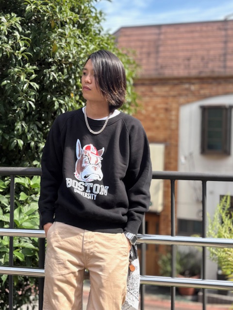 秋冬大活躍の予感。DAPPER'Sからカラーフロッキースウェット 秋冬大活躍の予感。DAPPER'Sからカラーフロッキースウェット