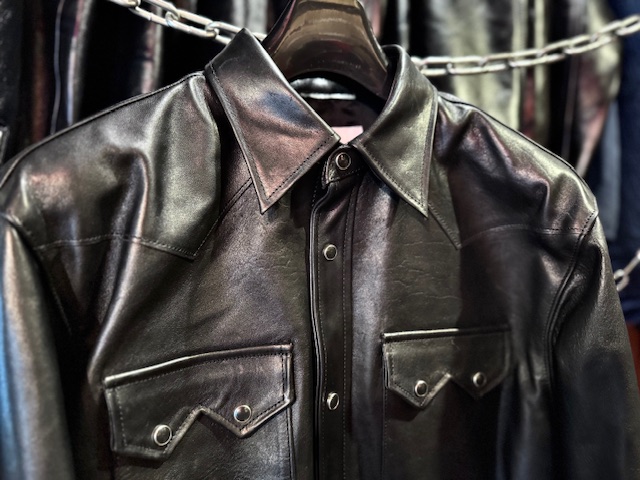 Release Tomorrow MASSES HORSE LEATHER SHIRT VINTAGE Wの話 | JUNKY