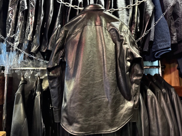 Release Tomorrow MASSES HORSE LEATHER SHIRT VINTAGE Wの話 | JUNKY