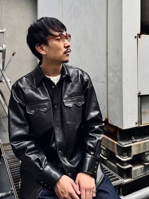 ジャケット・アウター MASSES HORSE LEATHER SHIRT VINTAGE W HORSE LEATHER SHIRT VINTAGE W | MASSES OFFICIAL