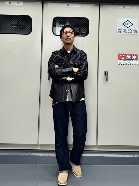 Release Tomorrow MASSES HORSE LEATHER SHIRT VINTAGE Wの話 | JUNKY
