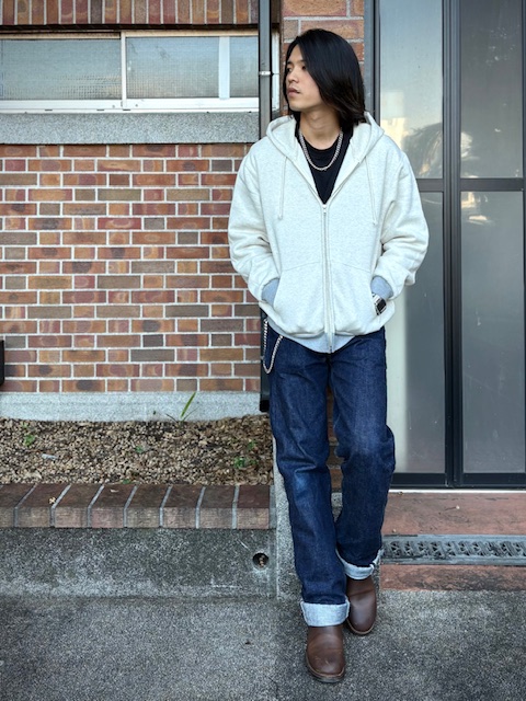 明日発売開始・・・JUNKY CLASSICS ORIGINAL TWO-TONE ZIP UP