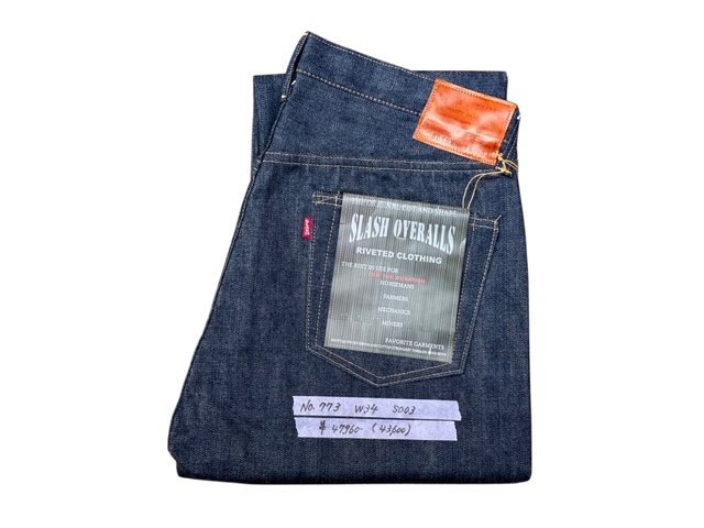 【W46】SLASH OVERALLS s06xxe 1947 T-BACK SLASH OVERALLS 2026.8.2 Vol.1 | JUNKY CLASSICS | ジャンキー