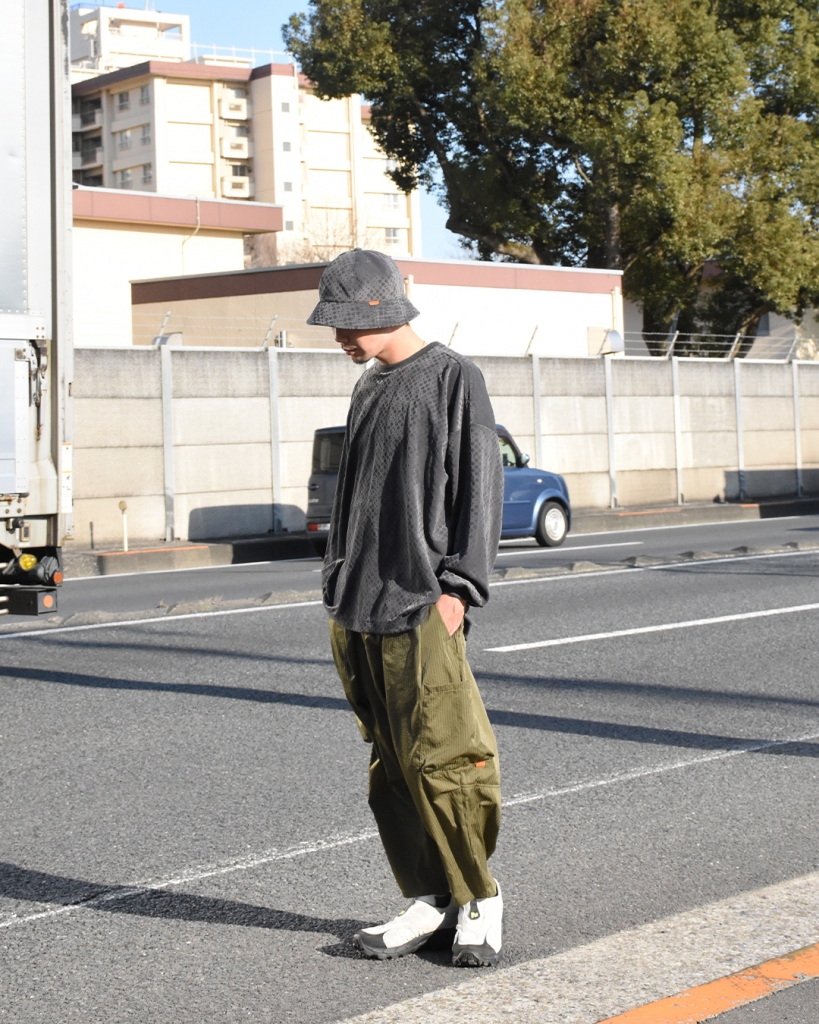 Black Eye Patch×TIGHTBOOTH TBEP CARGO PANTS - Black Eye