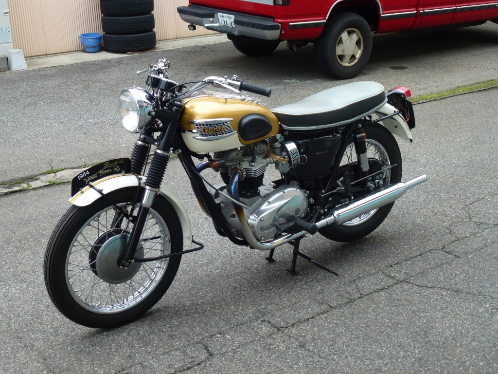 1964 TRIUMPH T120R Bonneville」石垣市Kさん | NUNOBIKI 1964 TRIUMPH T120R Bonneville」石垣市Kさん | NUNOBIKI