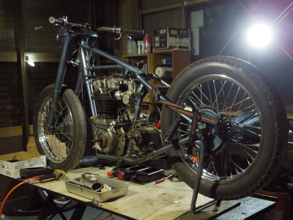 プチ報告 1960 TRIUMPH TR6/B 大阪府М氏その12 | NUNOBIKI