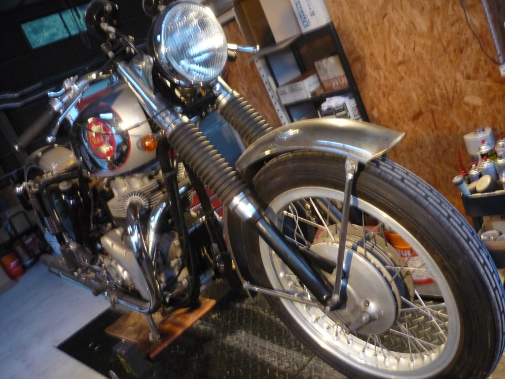 プチ報告その1「1963 BSA A10 Rocket Gold Star」 | NUNOBIKI