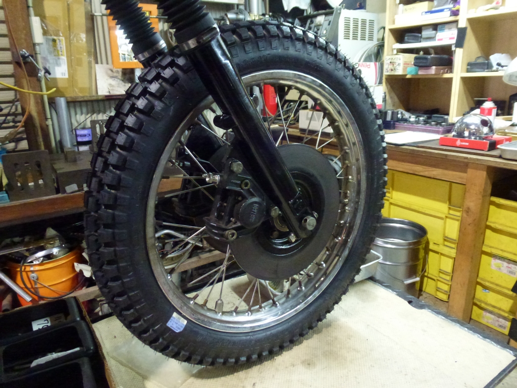 プチ報告その1「1985 HARRIS 750 BONNEVILLE NUNOBIKI SPECIAL」社内用