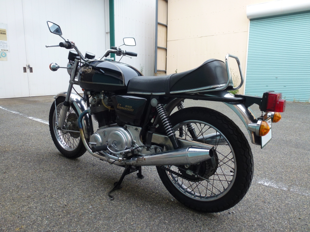 1973NortonCommando850 Interstate Mk1A 」車検整備 大阪府Kさん