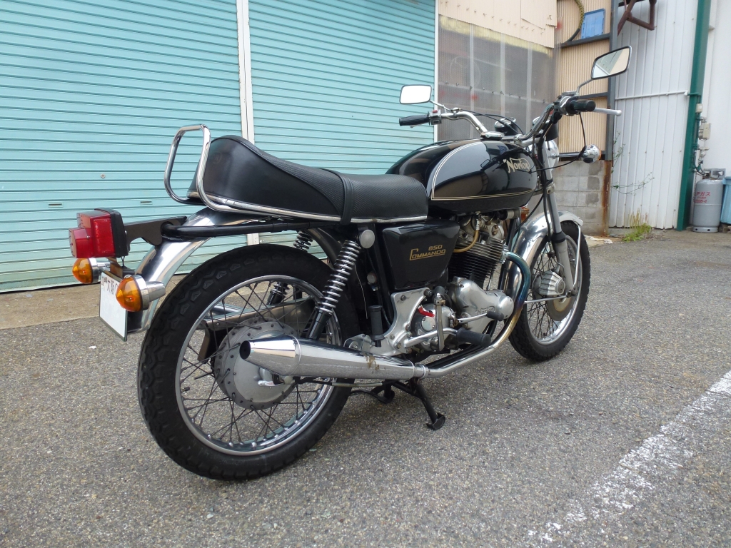 1973NortonCommando850 Interstate Mk1A 」車検整備 大阪府Kさん