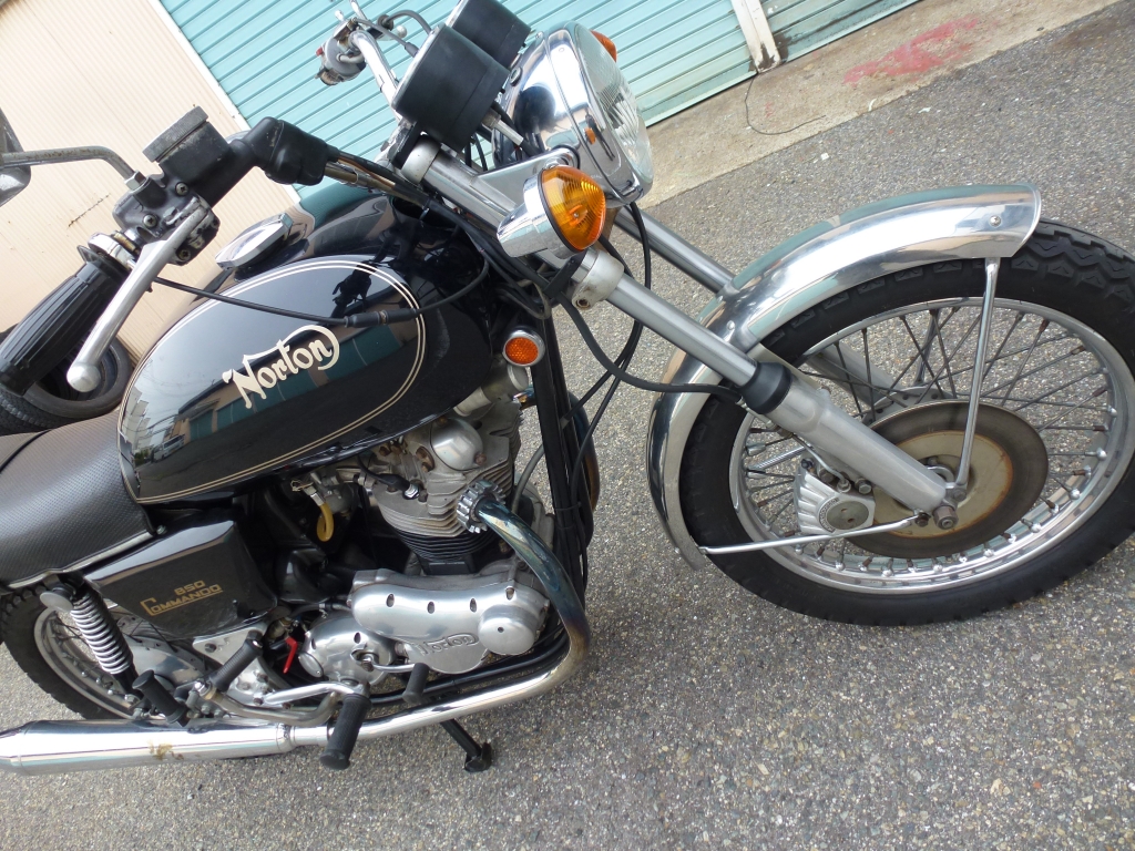 1973NortonCommando850 Interstate Mk1A 」車検整備 大阪府Kさん